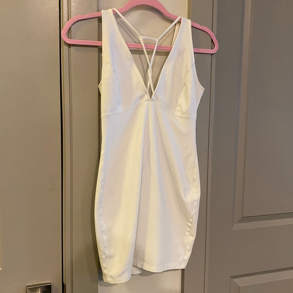 Weekend Low Cut Strappy Dress